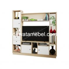 TV Cabinet Size 180 - ASTROBOX GALAXY DV 101 / Natural Oak White 